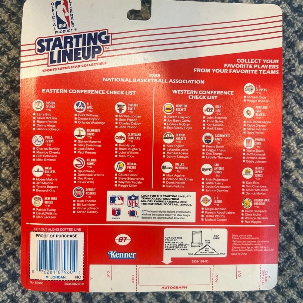 Starting lineup superstar collectible rare 1988 - Picture 4 of 6